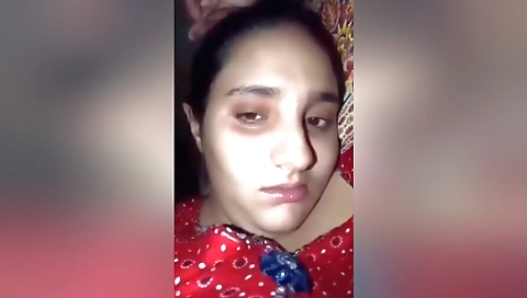 Sexy brunette amateur chick is showing off her big boobs