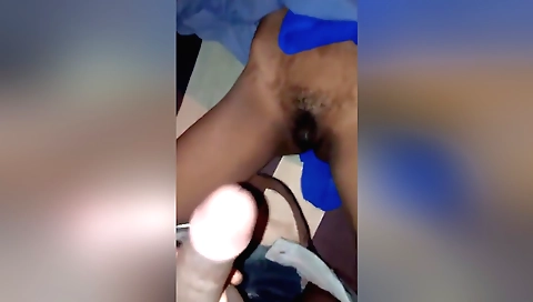 A hot brunette gives a hot blowjob and then gets fucked