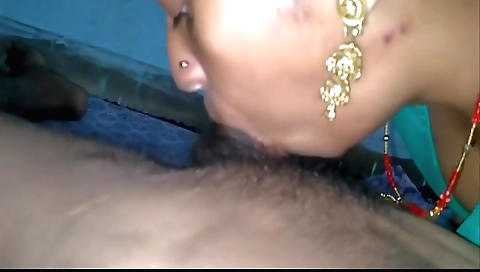 Hot amateur brunette with a small body is on her knees