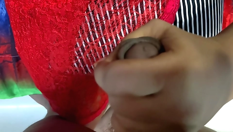 Handjob with hairy babe in amateur POV in indian video