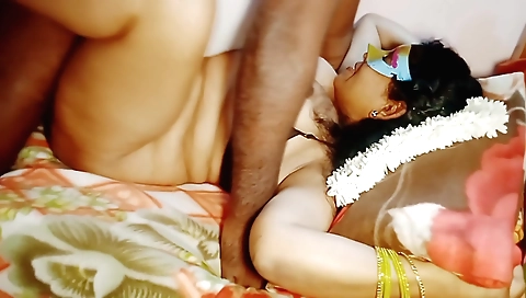 Hot teen with big tits with big tits fucked on the couch