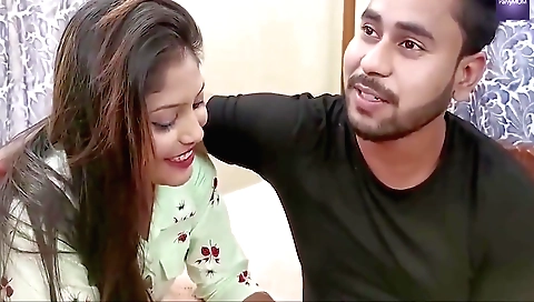 Indian brunette gets her pussy drilled hard and deep