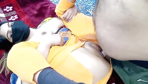 Housewife fucked by her husband's friend in homemade porn video