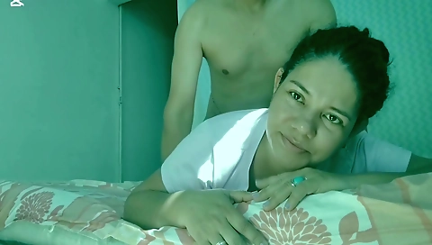 Indian man sticks his finger deepthroat and he likes it