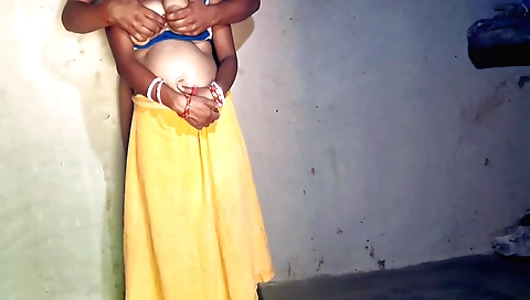 Hindu wife fucks husband husband's big cock on bed