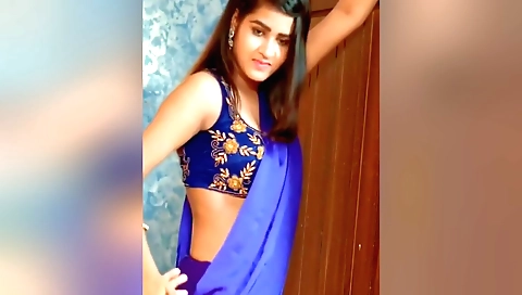 Blonde brunette girl does a sexy dance in amateur vid