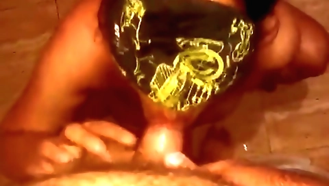 Indian house maid is giving a blowjob to devar bhabhi