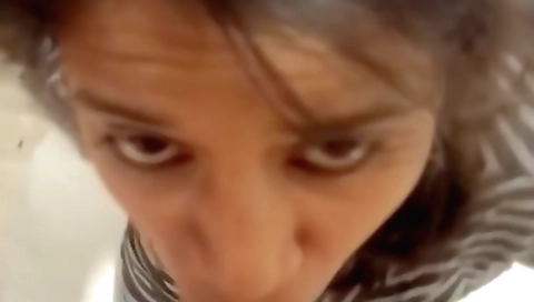 Slutty indian milf fucks lover's boner in POV cam film