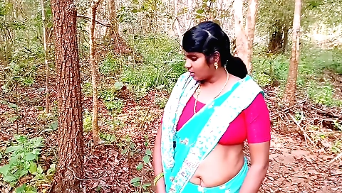 Horny amateur indian brunette hairy pussy outdoor video