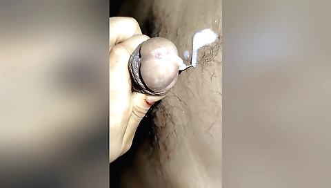 hairy indian babe gets fucked in her big hairy cunny