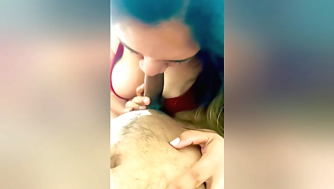 Amateur hot brunette 18+ gets fucked in the POV 18+