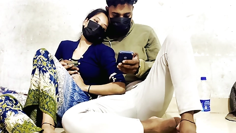 Hot brunette facial scene with a mouth full of jizz