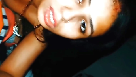 Sexy brunette indian girl 18+ sucking and riding a cock