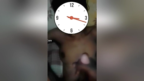 Busty brunette babe gets her pussy licked by her husband