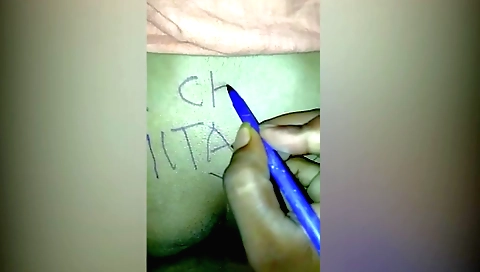 Indian amateur porn video with a tight pussy and a dick