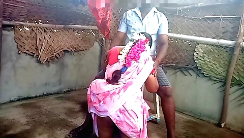 Indian teen slut rides big black cock and gets banged