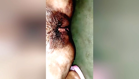 Gorgeous amateur fetish porn show of a woman in the woods