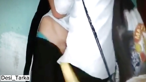 Indian student is fucking her classmate in front of the webcam