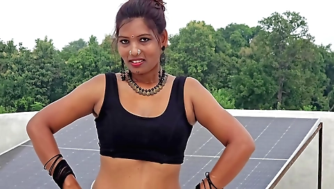 Indian babe with big boobs 3d sex in the outdoor room