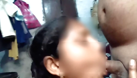 Amateur brunette stepsister fucks her young stepson doggy style