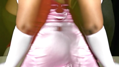 Hot indian solo video of a lovely woman dancing on the bed