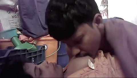 Indian wife fucking his boyfriend at home on webcam