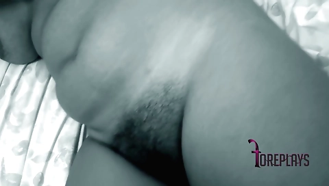 Busty stepdaughter has hairy pussy and she's horny for love