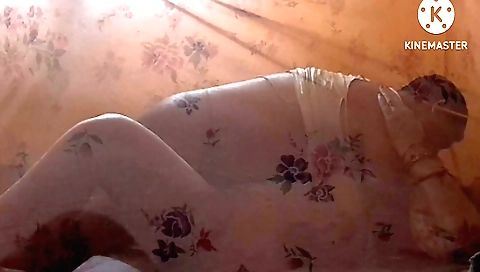 Indian teen gets her neighbor's cock hard in her mouth