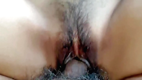 Indian hairy pussy gets her pussy fucked by a big dick