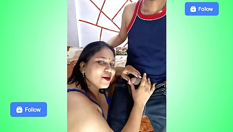 Amateur indian bhabhi gets her asshole fucked by neighbor