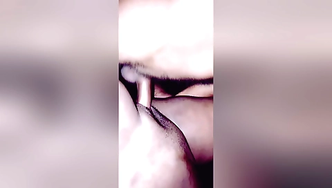 Girl in bed with herself and her friends in amateur video