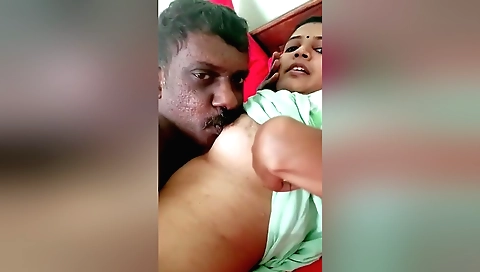 Indian video with a brunette that is fucked in a webcam