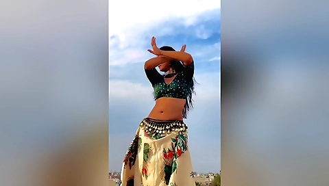 Leggy brunette babe with a long leggy body takes a blowjob